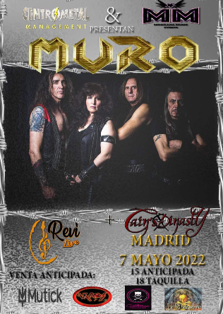 MURO + Cain´s Dinasty en Madrid