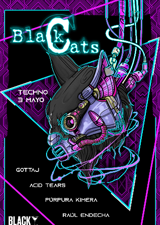 BLACKCATS - Techno - Madrid