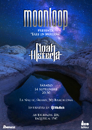 Moonloop + Noah Histeria en Barcelona