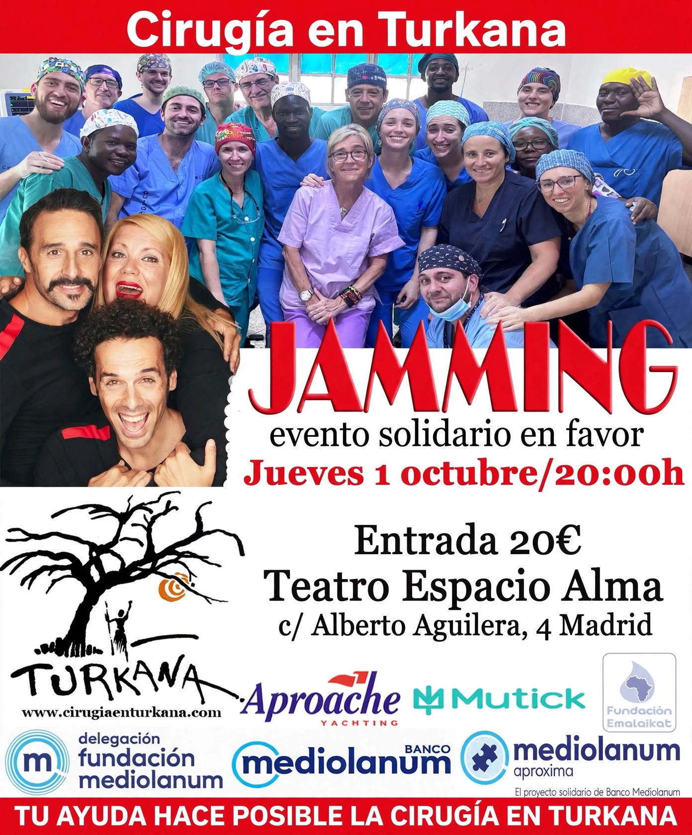 JAMMING en Madrid - Turkana - Mutick