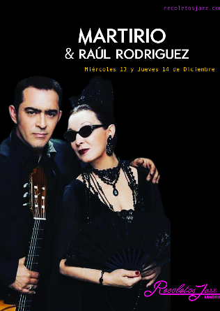 Recoletos Jazz Madrid: Martirio  & Raul Rodriguez - 14 DIC