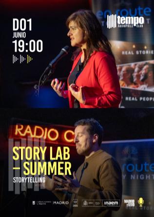 En Route presents: Story Lab – Summer (Storytelling) en Madrid