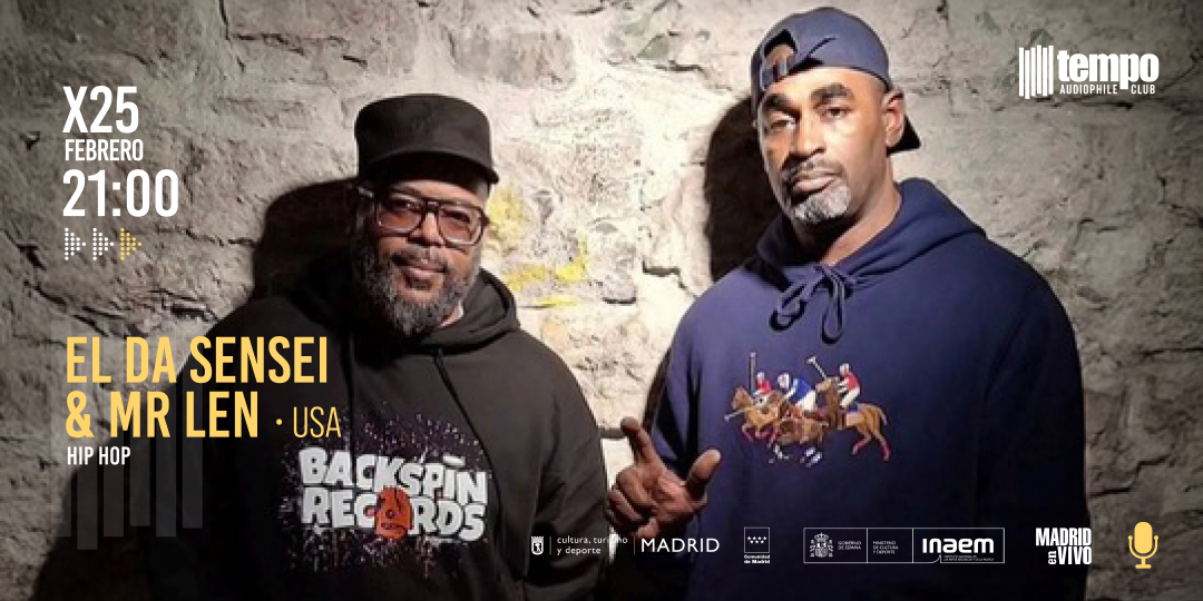 EL DA SENSEI & MR LEN (Hip Hop) USA - Tempo Club - Madrid
