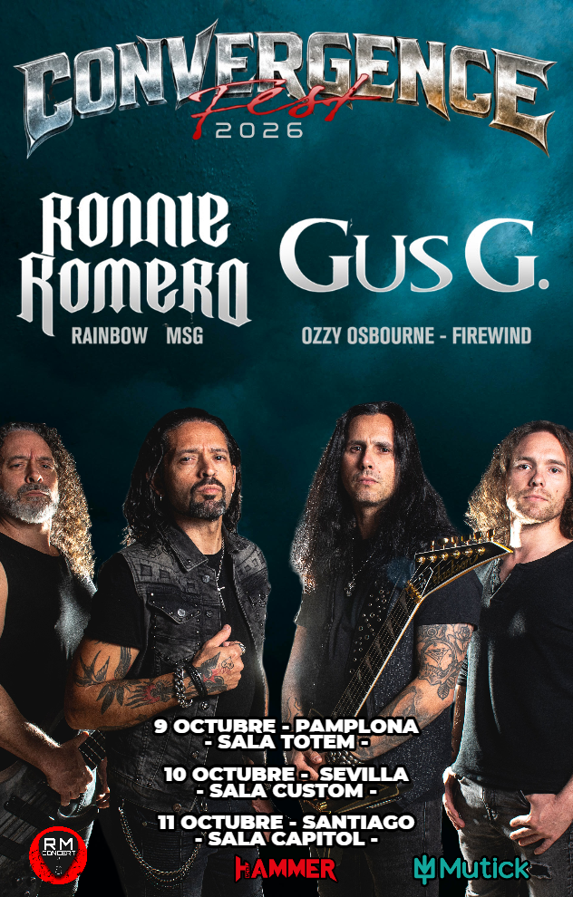 RONNIE ROMERO + GUS G en Sevilla  - Mutick