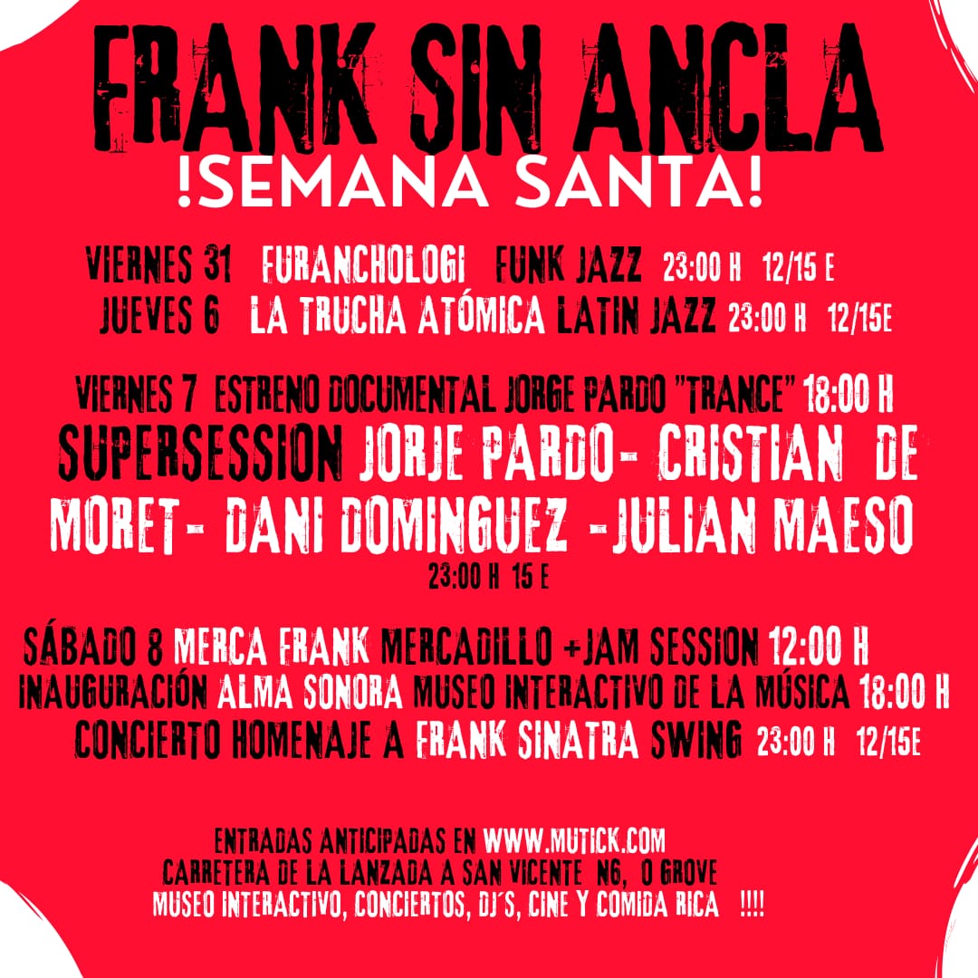 Jorge Pardo estrena Trance en Frank sin Ancla con invitados especiales - Mutick