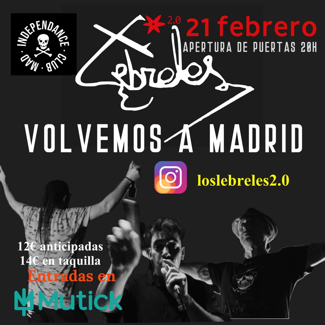 LOS LEBRELES en Madrid - Mutick