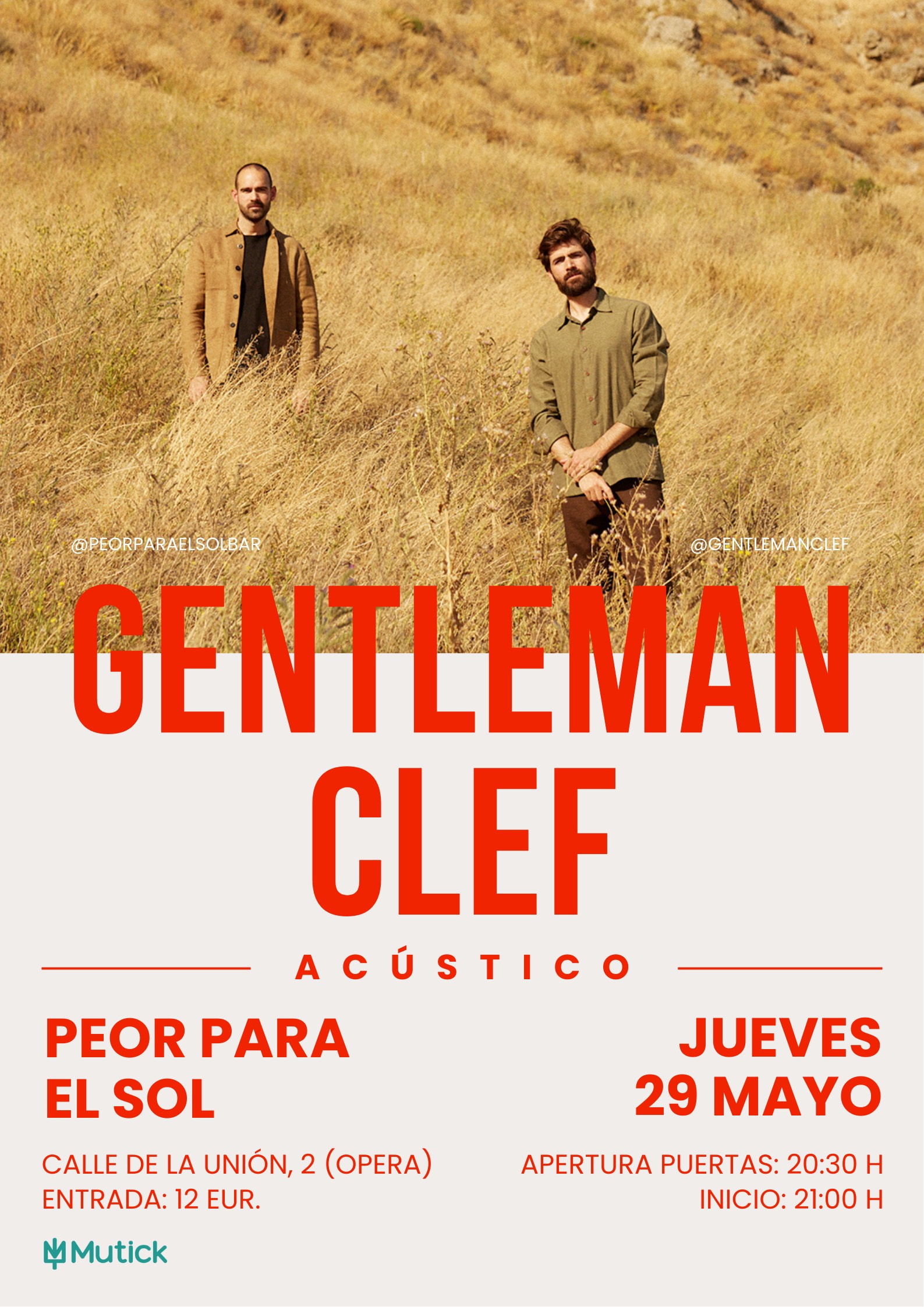 GENTLEMAN CLEF en Madrid - Mutick
