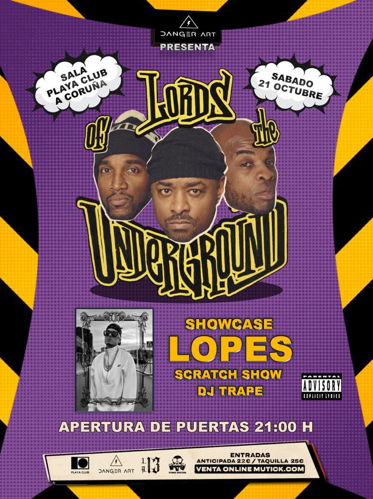 LOPES LOPES LOPES + LORDS OF THE UNDERGROUND USA) - Mutick