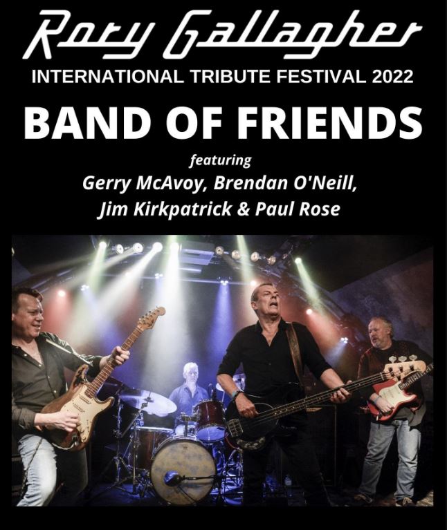 Band of Friends - La Banda de Rory Gallagher en Vitoria   - Mutick