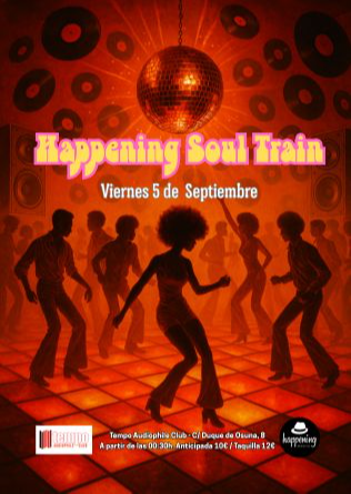 HAPPENINIG SOUL TRAIN en Tempo Club Madrid