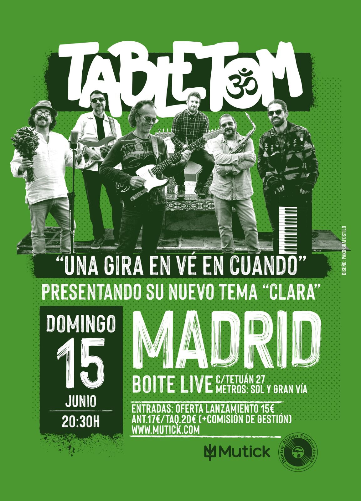 TABLETOM en Madrid - Mutick