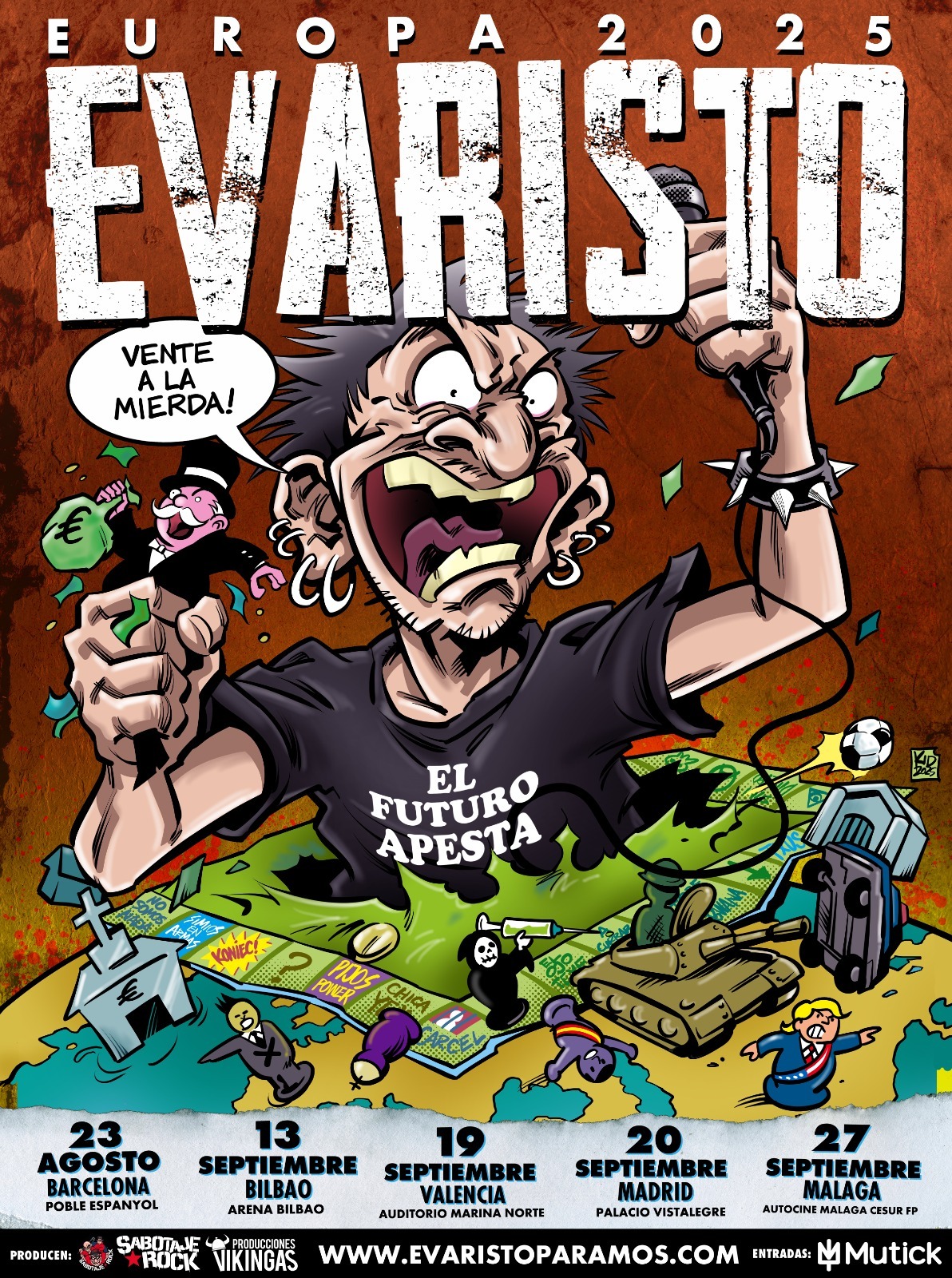 EVARISTO + Artistas Invitados en BARCELONA - Mutick