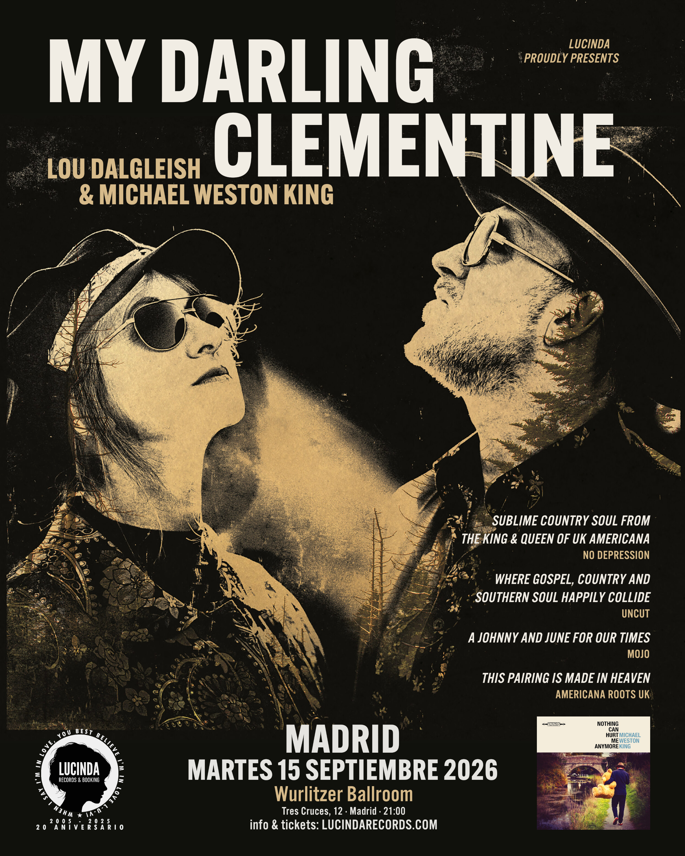 MY DARLING CLEMENTINE (UK) en Madrid - Mutick