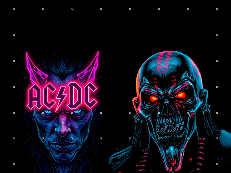 AC/DC Vs Iron Maiden tributo en Escenario Santander - Cantabria - Mutick