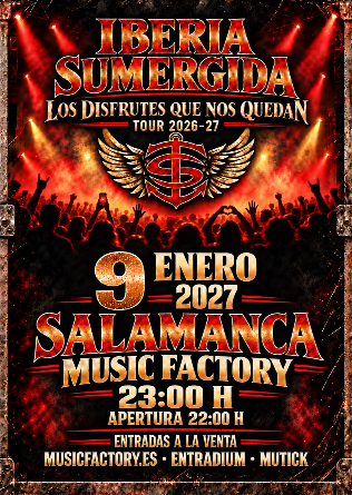 IBERIA SUMERGIDA - Tributo a Héroes del Silencio en Salamanca