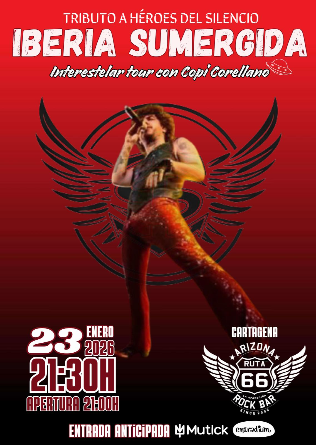 IBERIA SUMERGIDA - Tributo a Héroes del Silencio en Cartagena