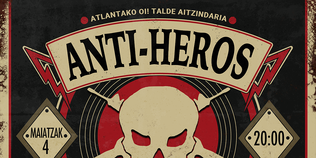 ANTI- HEROS (USA) + ISKANBILA + The Sots en Bilbao