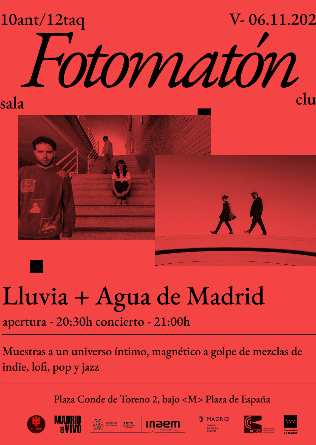 LLUVIA + AGUA DE MADRID en Madrid