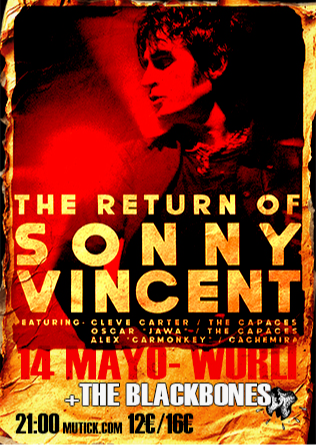 SONNY VINCENT + THE BLACK BONES