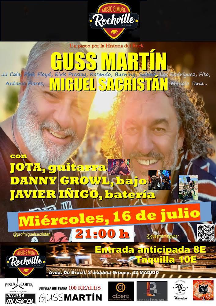 Guss Martín y Miguel Sacristán Reunion en Madrid - Mutick