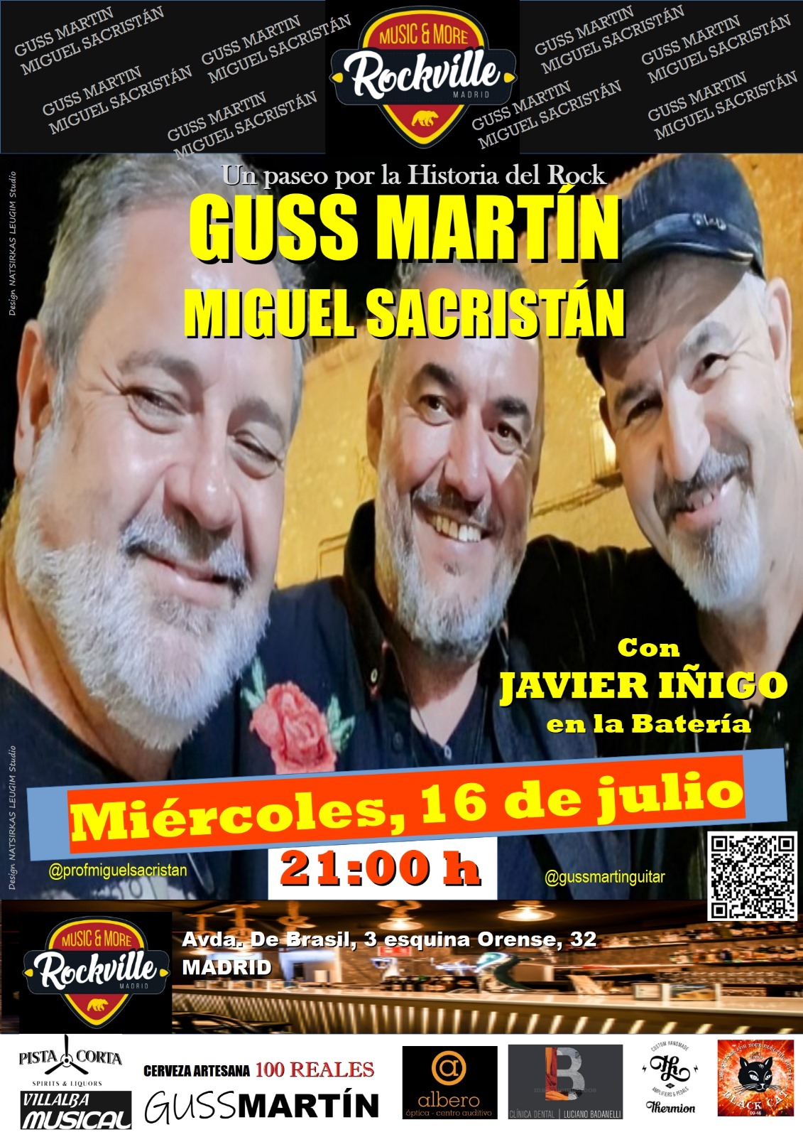 Guss Martín y Miguel Sacristán Reunion en Madrid - Mutick