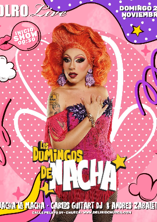 DOMINGOS CON NACHA LA MACHA - 23 NOV