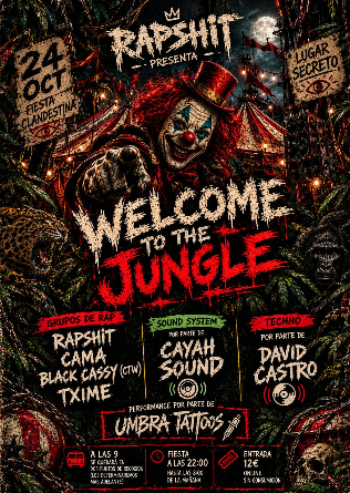 Welcome to the jungle en Vitoria - CANCELADO
