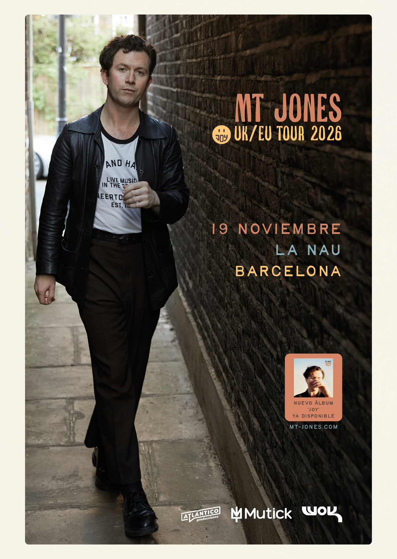MT JONES (UK) en Barcelona - Mutick