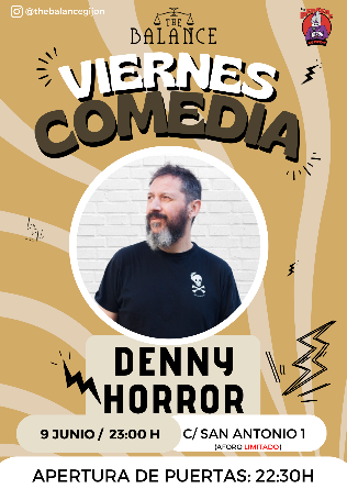 Noche de comedia con Denny Horror en Gijón