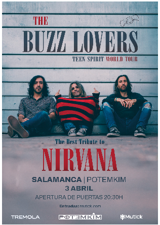 The BUZZ LOVERS en Salamanca - Tributo a NIRVANA