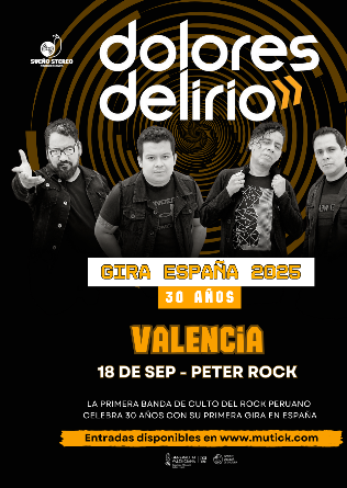 DOLORES DELIRIO en Valencia - GIRA 30 ANIVERSARIO 