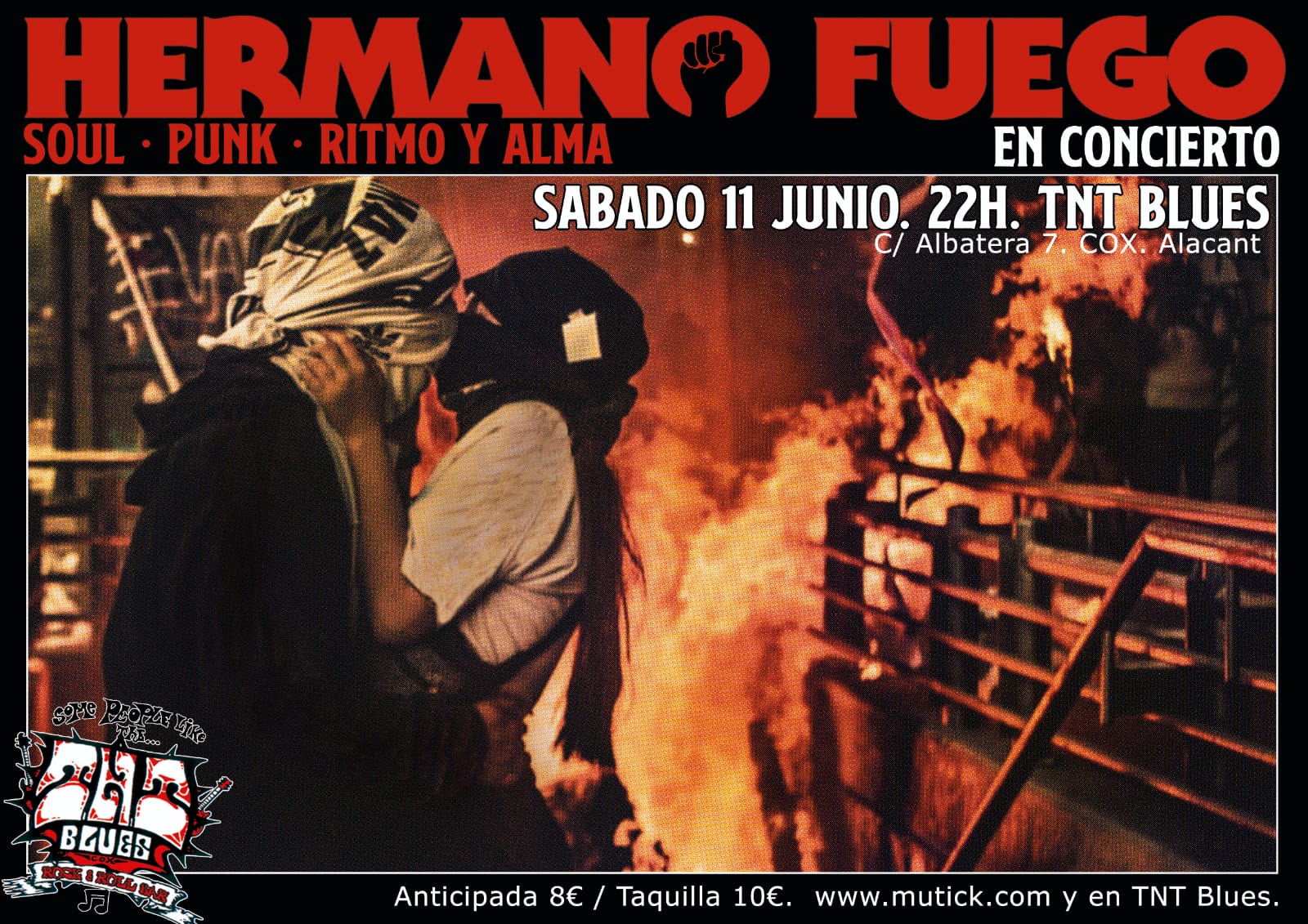 HERMANO FUEGO en TNT COX - Mutick