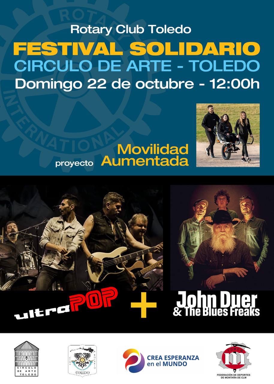 JOHN DUER & The Blues Freaks + UltraPOP en Toledo - Mutick