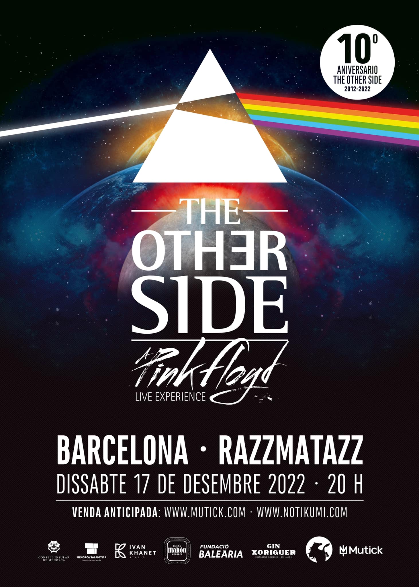 The Other Side: tributo a Pink Floyd en Barcelona   - Mutick