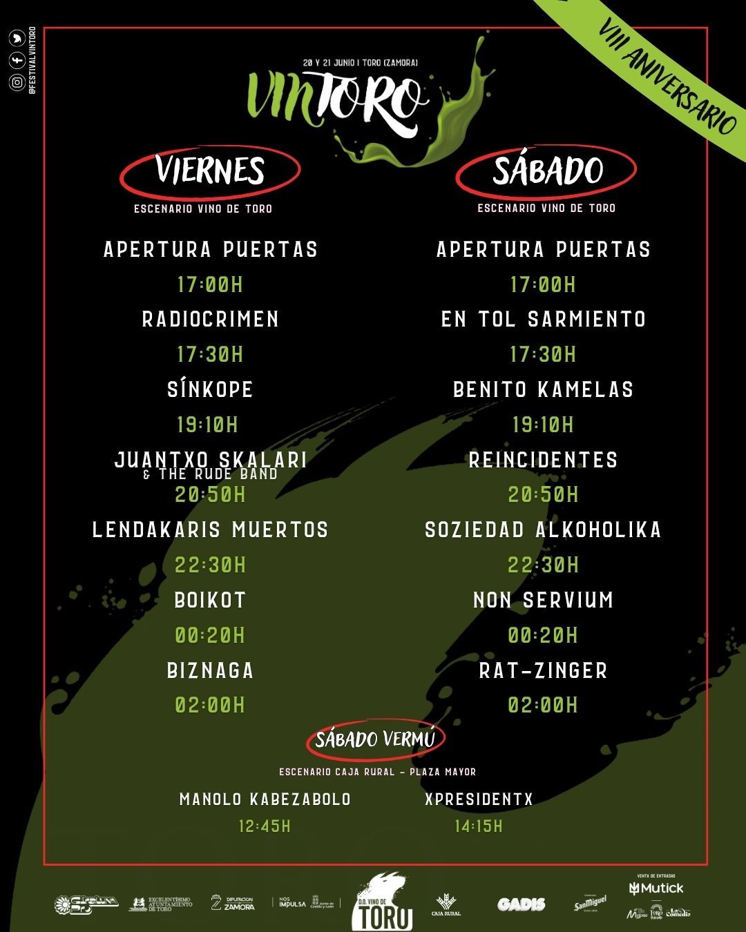 FESTIVAL VINTORO 2025 en Toro - Zamora - Mutick