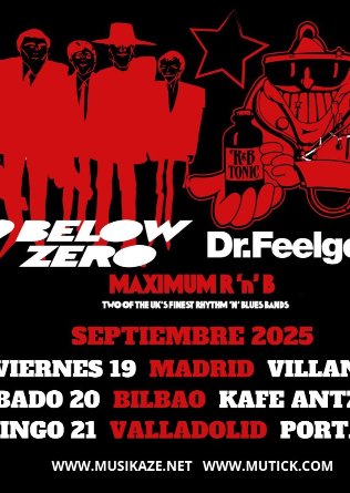 DR FEELGOOD (UK) + Nine Below Zero (UK) en Madrid