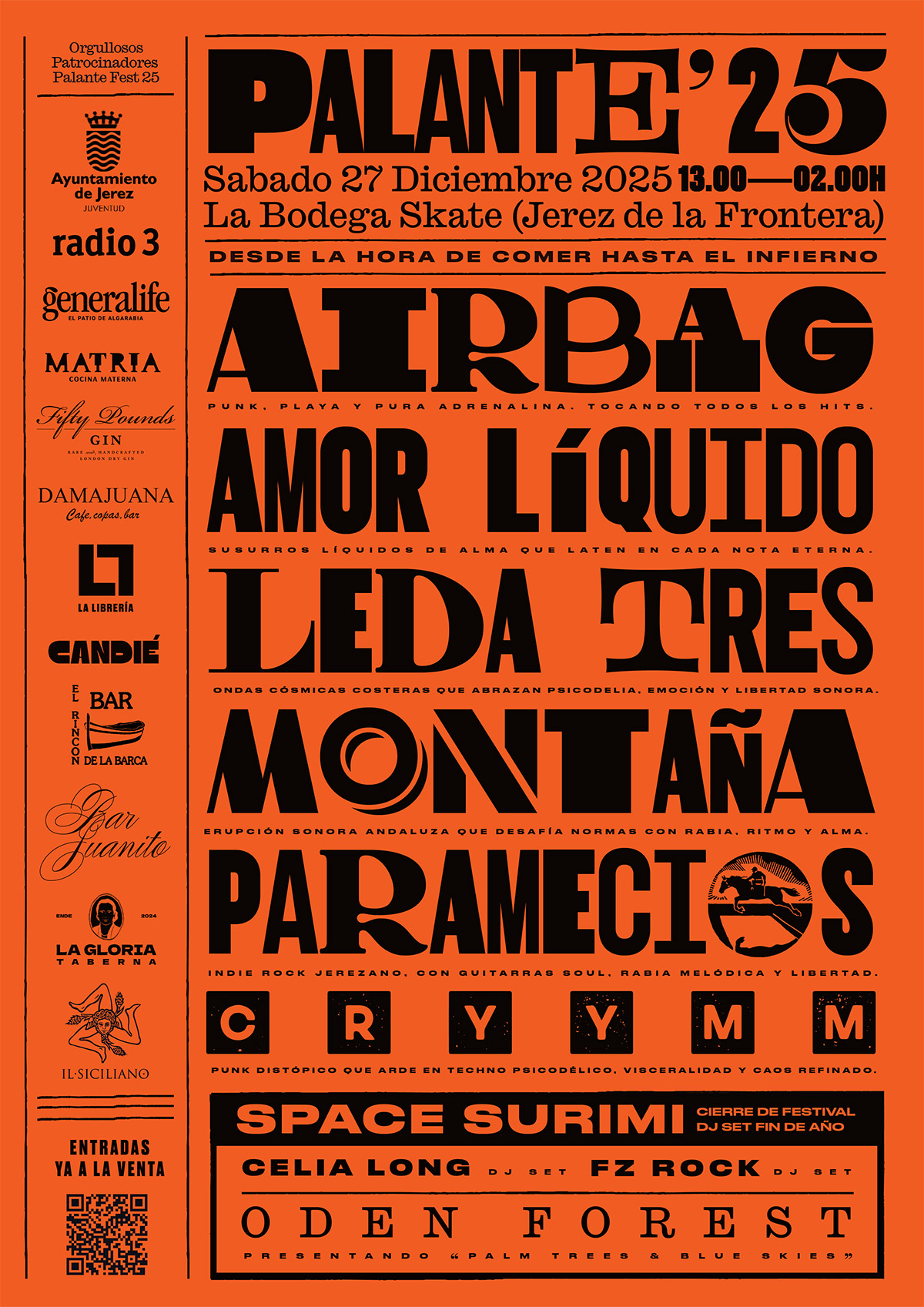 PALANTE FEST 2025 en Jerez - Cádiz - Mutick