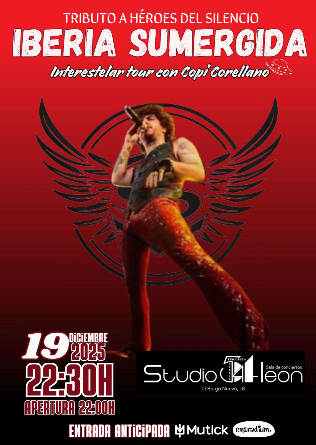 IBERIA SUMERGIDA - Tributo a Héroes del Silencio en León