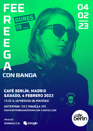 Fee Reega con banda en Madrid | Gures is on Tour