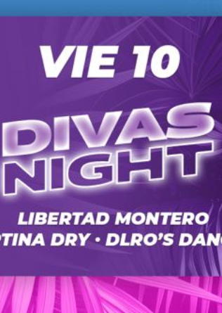 DIVAS NIGHT - 10 OCT