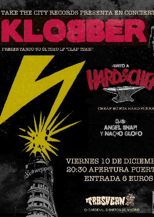 KLOBBER + Hard & Cheap en Madrid