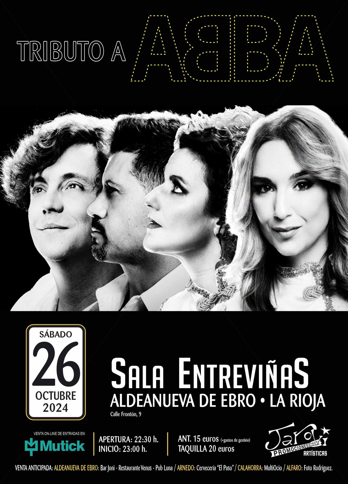 Tributo a ABBA en Aldeanueva de Ebro - Mutick