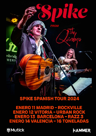 SPIKE from The Quireboys + Del Bromham en Vitoria 