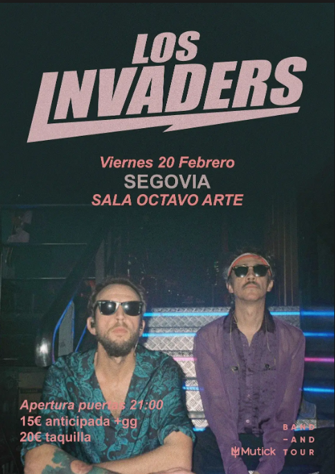 LOS INVADERS en Segovia - Mutick