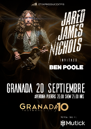 JARED JAMES NICHOLS (USA) + BEN POOLE (UK) en Granada