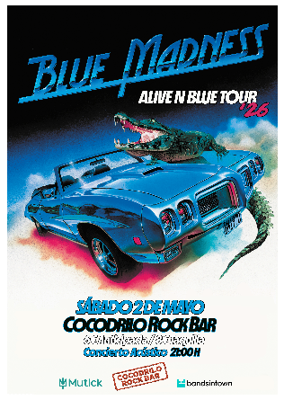 BLUE MADNESS en acústico en Madrid