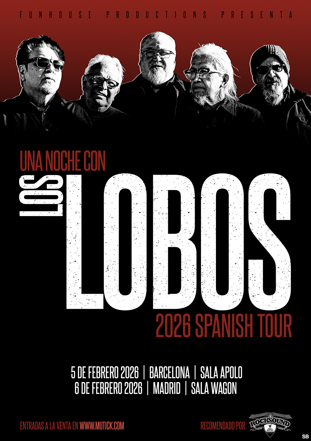 LOS LOBOS (MEX&USA) en Barcelona - Mutick