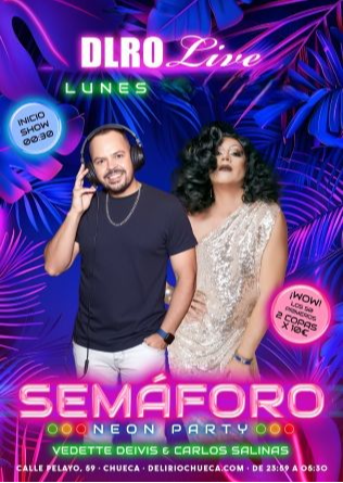 SEMAFORO NEON PARTY - 24 AGOSTO 2026