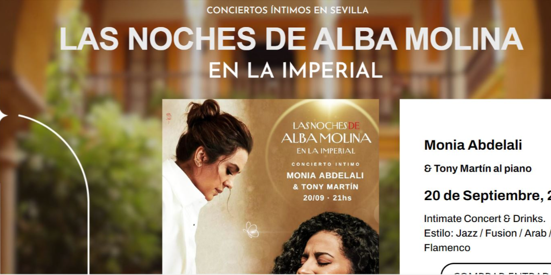 Monia Abdelali, Alba Molina y Tony Martin en Sevilla - CANCELADO