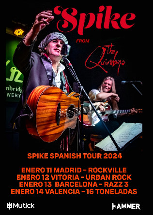 SPIKE from The Quireboys + Del Bromham en Valencia  